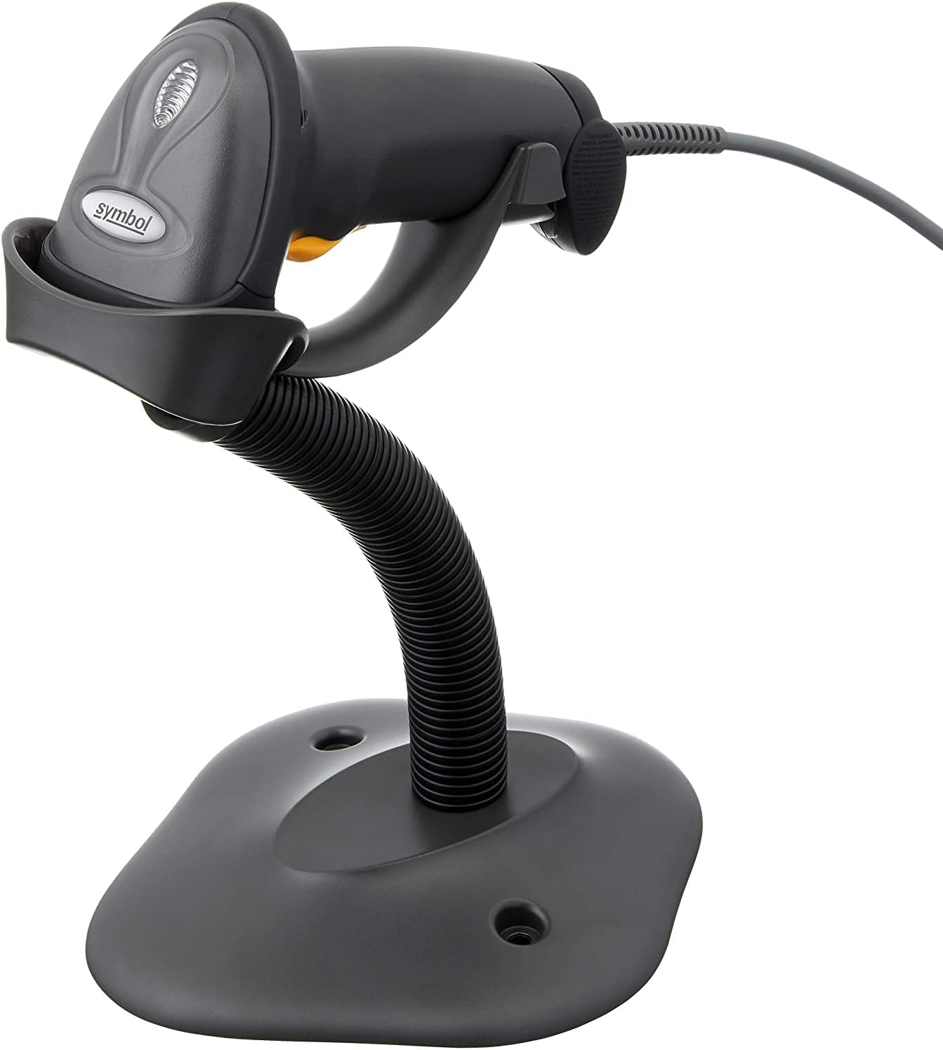 Zebra Technologies Symbol LS2208 Handheld 1D Barcode Scanner (Black), Includes USB Cable (w/o RS232 Cable and Stand)