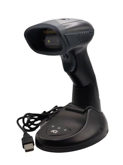 ICE Zipscan Bluetooth IS-2225 Barcode Scanner, Black, USB Connectivity, Battery Powered