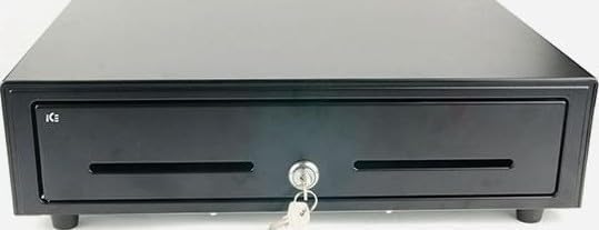 ICE Classic Series Standard Size Cash Drawer Rj11 Interface - Black Metal Safe Drawer - Image 2
