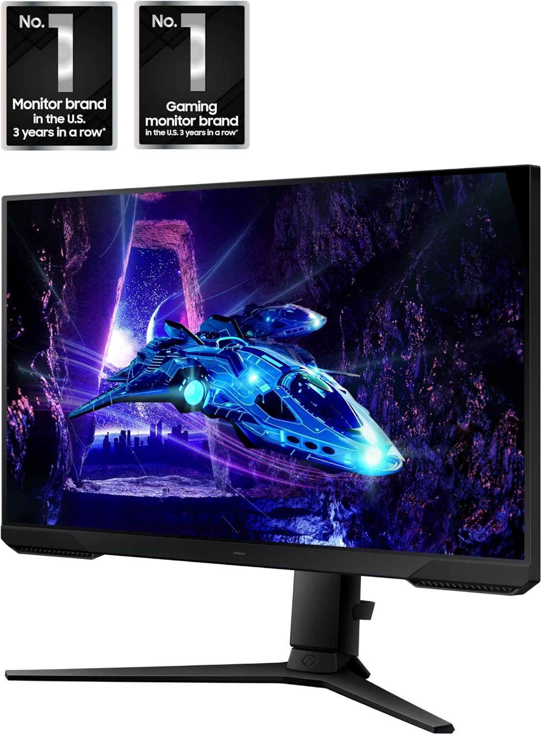 SAMSUNG 27-inch Odyssey G3 (G30D) Series FHD Gaming Monitor, 1ms, 180Hz, AMD FreeSync, Adjustable Stand, Black Equalizer, Virtual Point of View, Eye-Save Mode, Flicker-Free, - Image 2