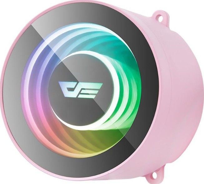 DarkFlash Twister DX360 AIO 360mm Liquid Cooler, ARGB LED, 120mm Fan Size, 800-2000 RPM Fan Speed, 19-25dBA Noise Level, Fluid Dynamic Bearing, Pink | DX-360PK - Image 4