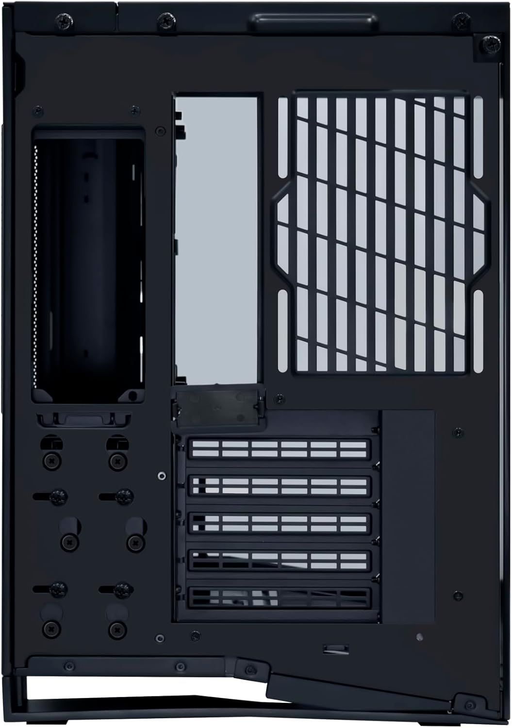 Lian Li O11 Dynamic Mini V2 PC Case, Black, Compact ATX Midi Tower with Two-Chamber Design, Tempered Glass and Modular Design - Image 4