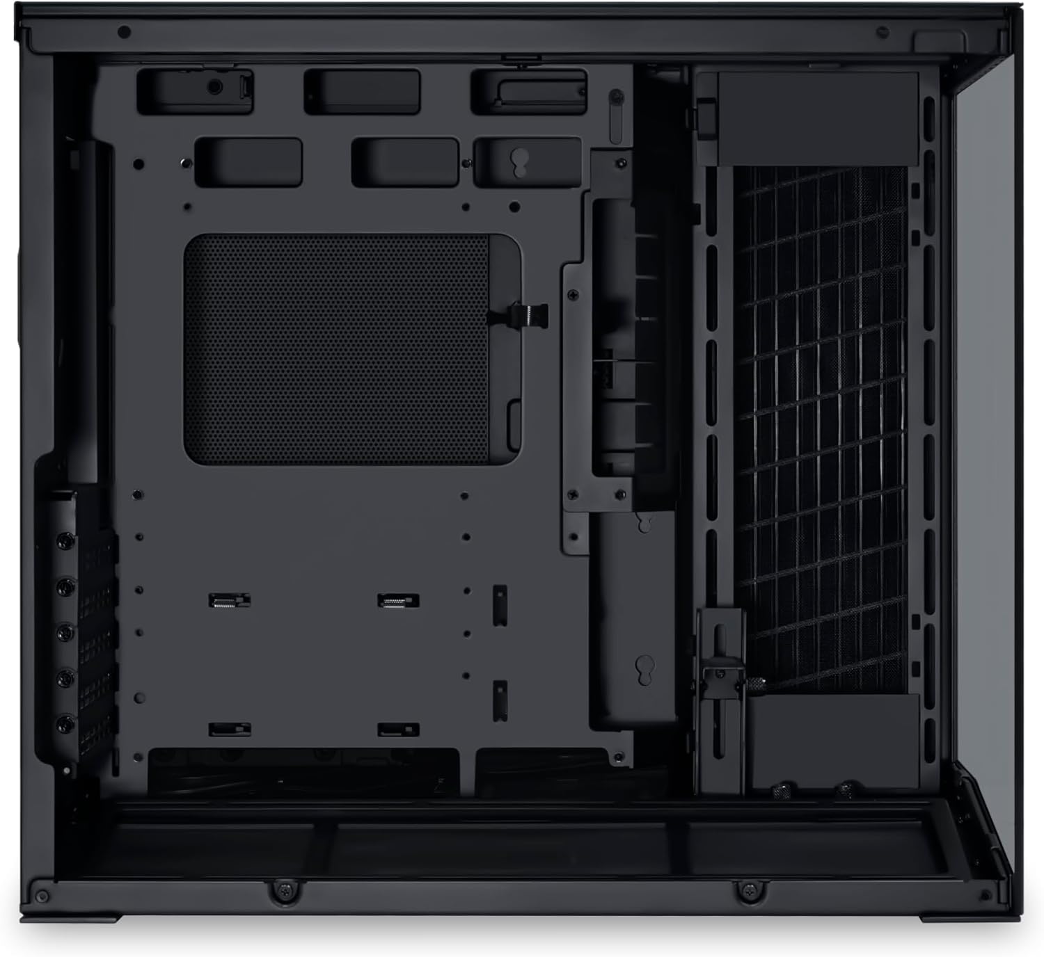 Lian Li O11 Dynamic Mini V2 PC Case, Black, Compact ATX Midi Tower with Two-Chamber Design, Tempered Glass and Modular Design - Image 3