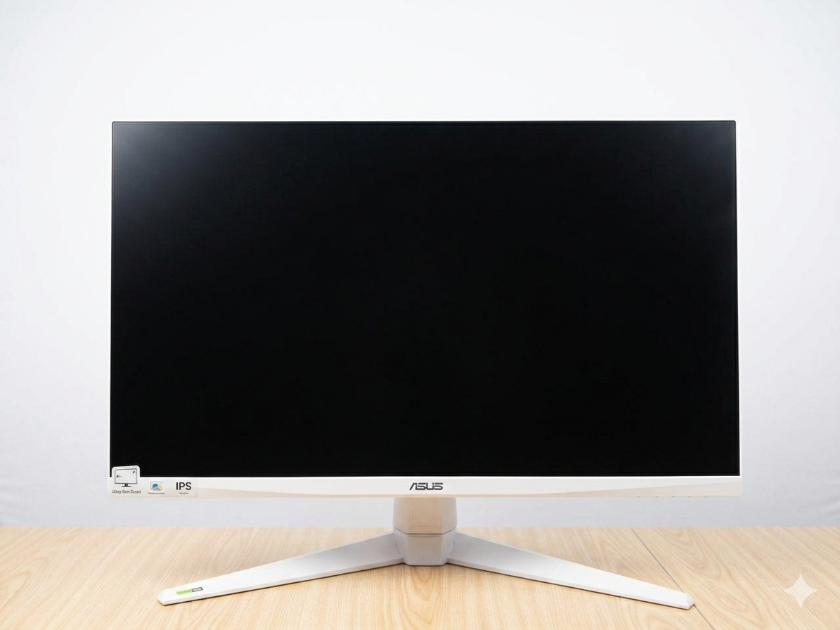USED ASUS TUF Gaming VG27AQML1A Gaming Monitor – 27-inch, QHD(2560x1440), Overclock to 260Hz (native 240Hz), ELMB Sync, Freesync Premium™, 1ms (GTG), Variable Overdrive,100% sRGB, DisplayHDR™ 400