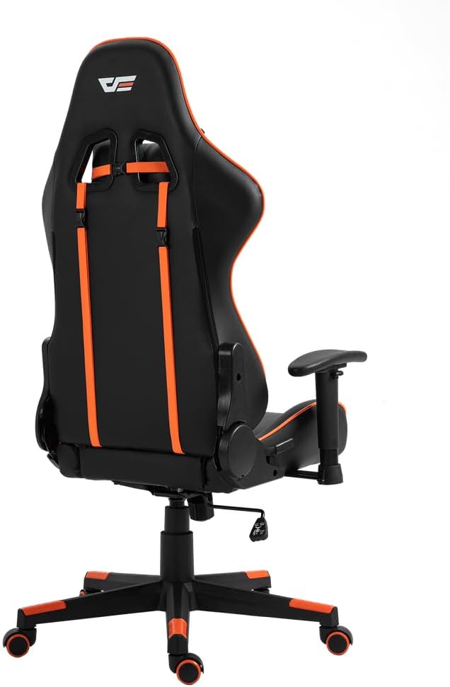 DARK FLASH RC350 Gaming Chair, High-Density Foam, 2D Armrest, Black, 125-135 cm Height - Image 2