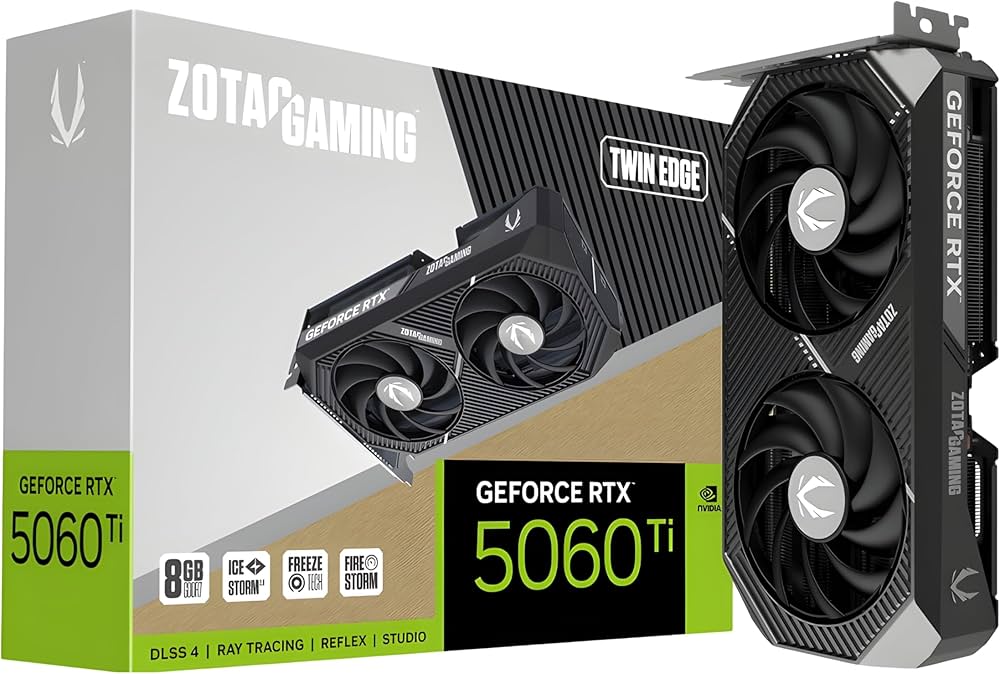 ZOTAC Gaming GeForce RTX 5060 Twin Edge 8GB 