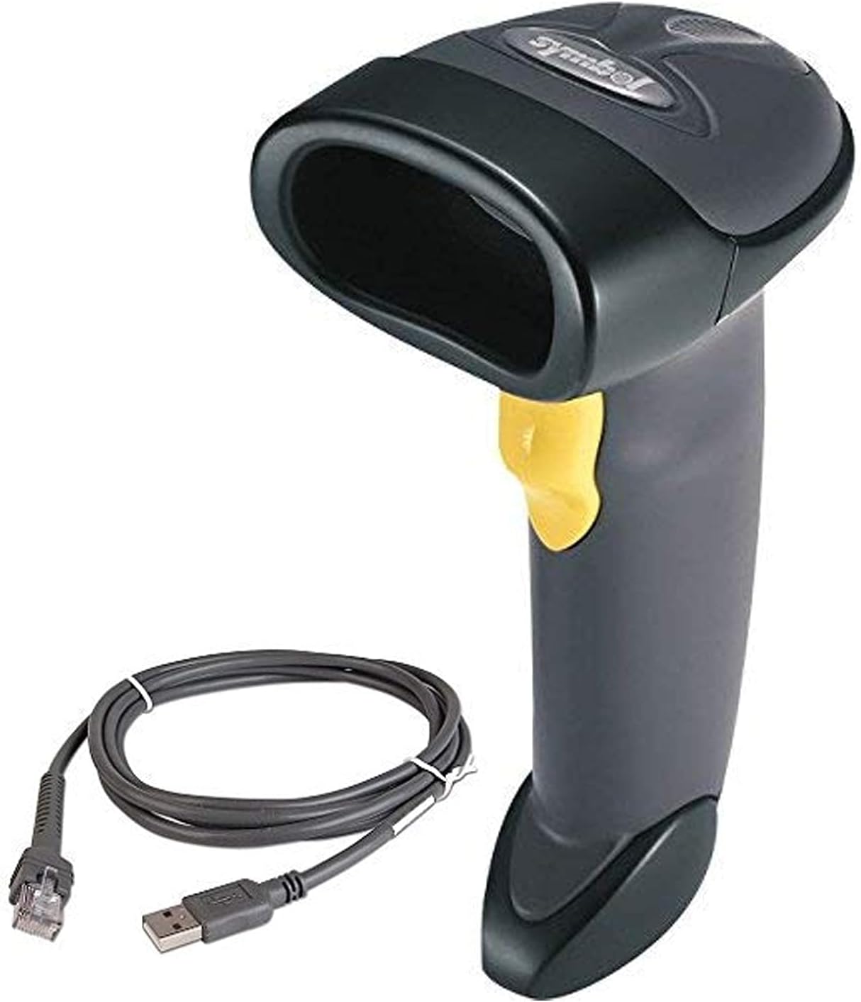 Zebra Technologies Symbol LS2208 Handheld 1D Barcode Scanner (Black), Includes USB Cable (w/o RS232 Cable and Stand) - Image 2