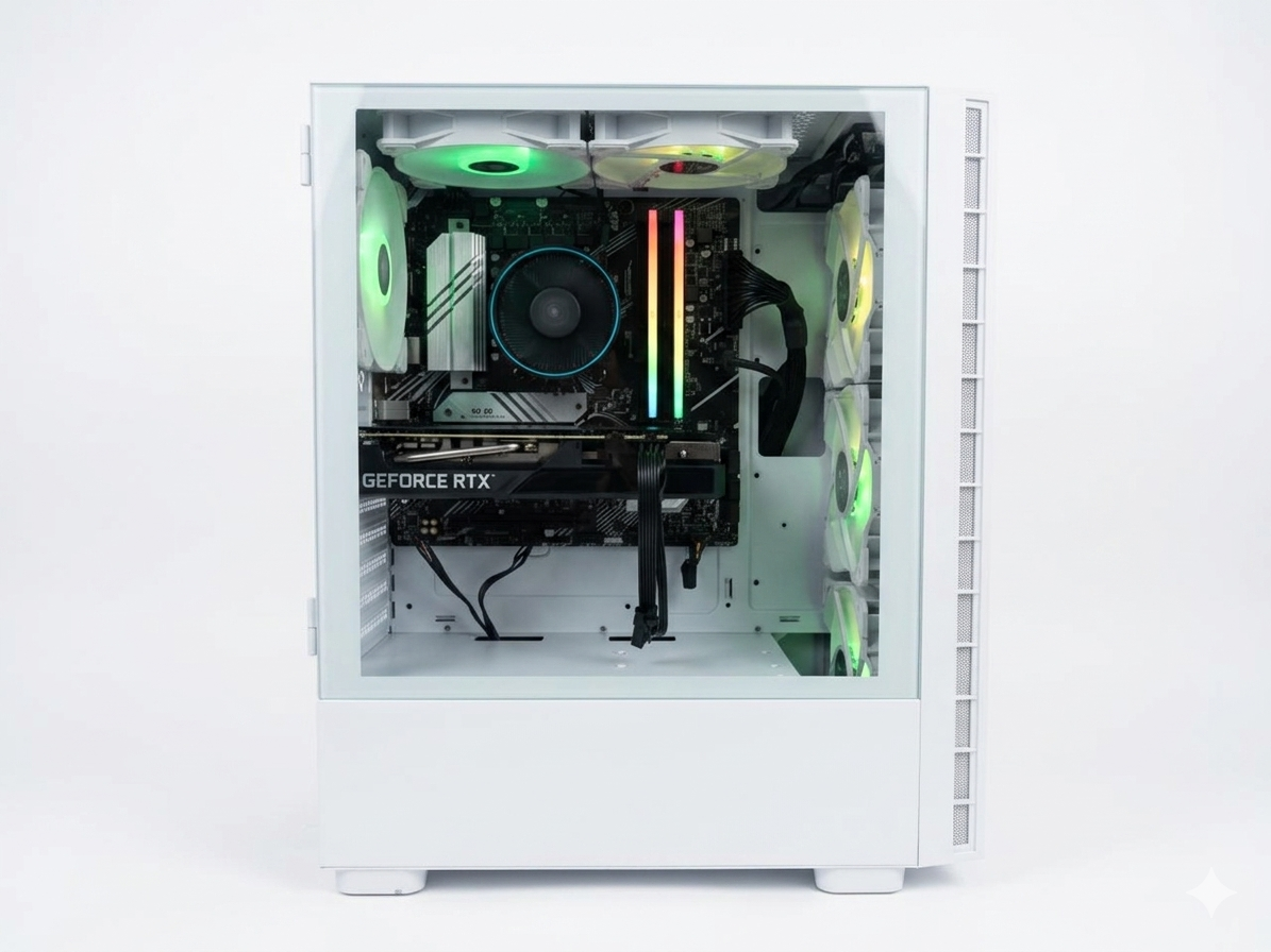 USED GAMING PC I5 (12thG) 16GB DDR4 RAM 512GB SSD RTX3060TI 8GB VGA 512GB NVME SSD - Image 3