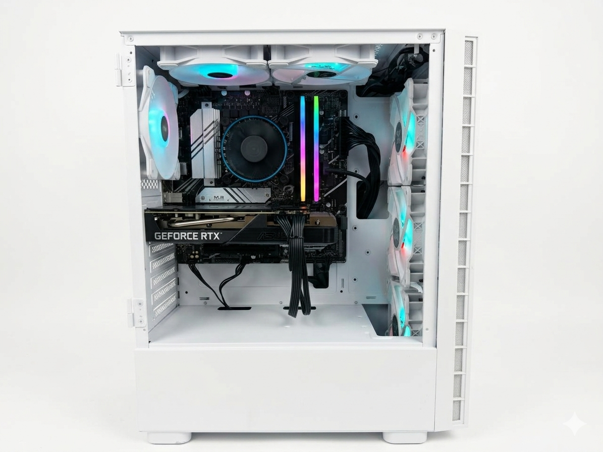 USED GAMING PC I5 (12thG) 16GB DDR4 RAM 512GB SSD RTX3060TI 8GB VGA 512GB NVME SSD - Image 2