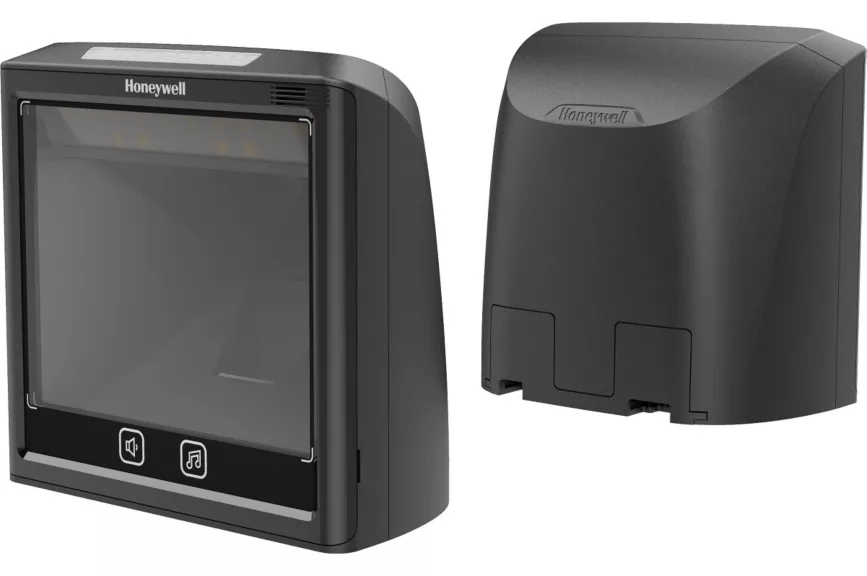 Honeywell Solaris XP 7990G Vertical Slot Scanner, 2D Imager Scan Pattern, 0-100K Lux Brightness, 6 m/s Motion Tolerance, 1D, 2D, PDF, Postal & OCR Decode Capability, Black | 7990GEL-2USBC-1 - Image 2