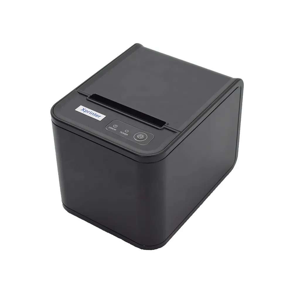 Xprinter 80T USB LAN Thermal Receipt Printer for Supermarket Cashier 80mm Ticket POS Mini Printer Printer POS