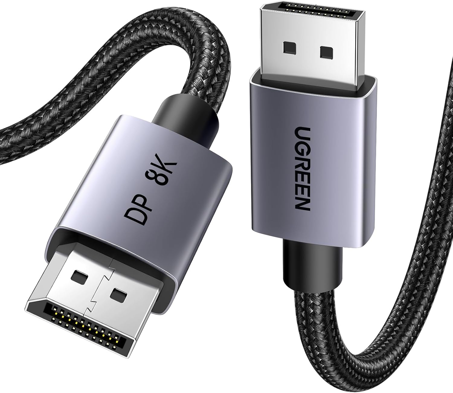 UGREEN 8K DisplayPort Cable DP 1.4 Male to Male for Gaming monitor  2M